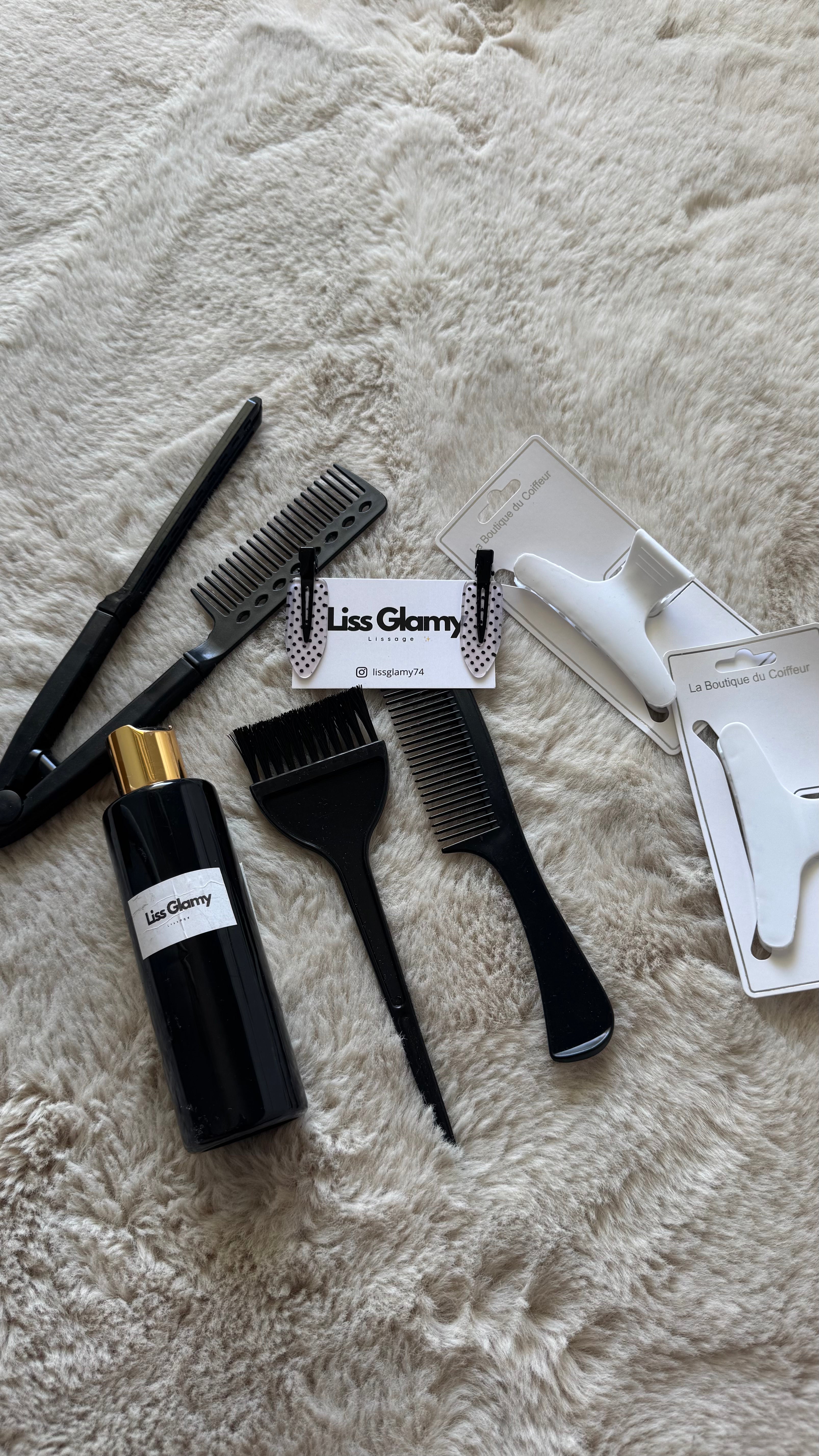Mini Kit Lissage luxe 250 ml avec accessoires